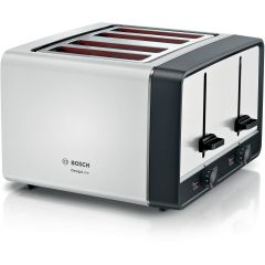 Bosch TAT5P441GB 4 Slice Toaster - White