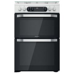 Hotpoint HDM67G9C2CWUK 60Cm Dual Fuel Double Oven Cooker