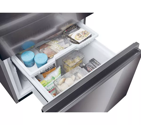 59.5cm 60/40 Frost Free Fridge Freezer - Dark Inox - Image 3