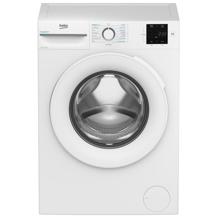 8kg 1400 Spin EnergySpin Washing Machine - White