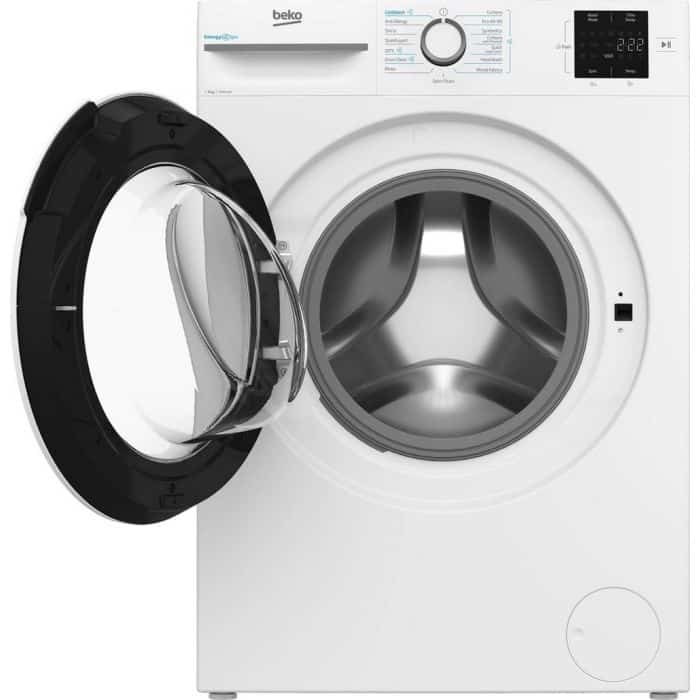 8kg 1400 Spin EnergySpin Washing Machine - White - Image 2