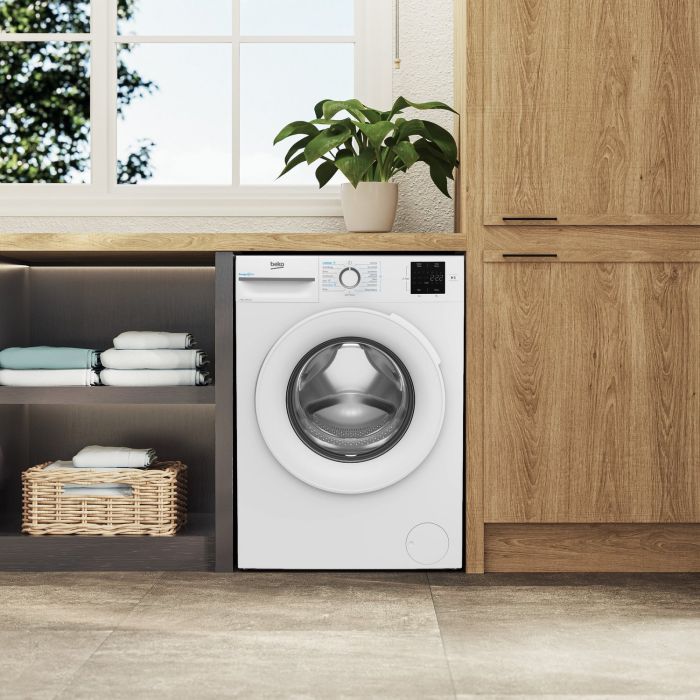 8kg 1400 Spin EnergySpin Washing Machine - White - Image 3