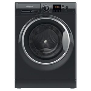NSWM1046BSUK - Hotpoint 10kg Anti-Stain Washing Machine - Black