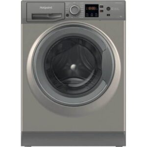 Hotpoint NSWR846GKUK Anti-Stain 8Kg 1400 Spin Washing Machine - A Energy Rated - Graphite