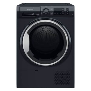 Hotpoint NTM1192BSKUK Crease Care 9Kg Heat Pump Tumble Dryer - Black - A++ Rated