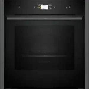 Slide & Hide Single Electric Oven - Black