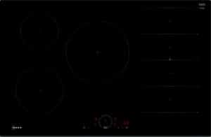 80cm Induction Hob - Black
