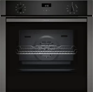 Neff - N50 B1ACE4AG3B Single Electric Oven - Black