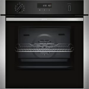 Neff - N50 B6ACH7AN7B Slide & Hide Single Pyrolytic Oven - Black