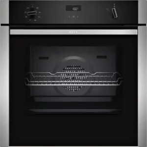 Neff - N50 B4ACF1AN3B Slide & Hide Single Electric Oven - Black