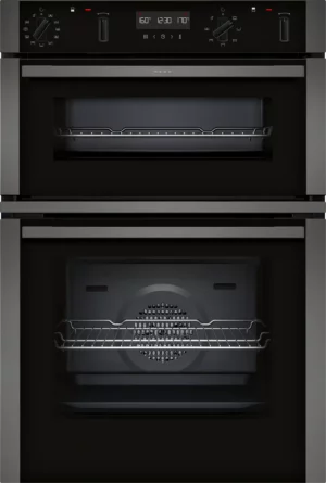 Double Pyroltic Oven - Black