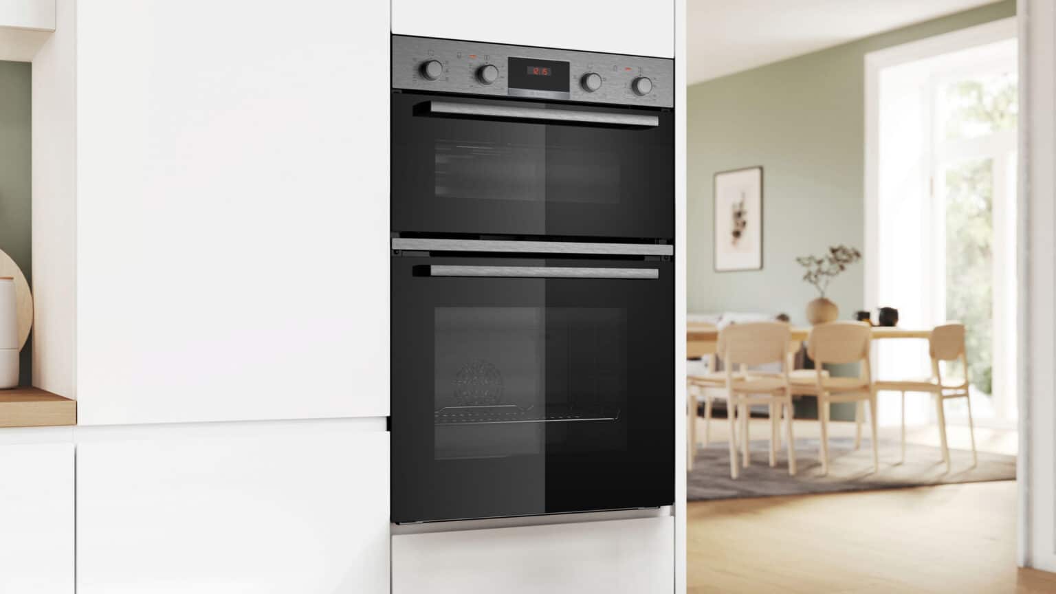 Series 4- 60cm Built In Double Oven - Stainless Steel