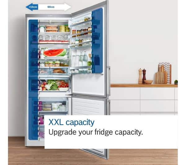 Series 6 200cm Low Frost Fridge Freezer - White - Image 4