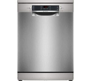 Series 2, Free-standing dishwasher, 60 cm, Brushed steel anti-fingerprint SMS26AI08G