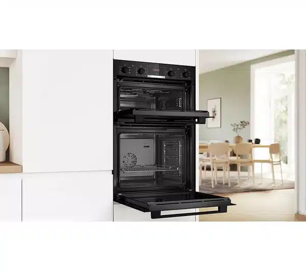 Series 4 Built In Double Oven - Black - Image 2