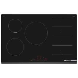 Bosch - Series 6 PXV831HC1E 80cm FlexInduction Hob - Black Glass