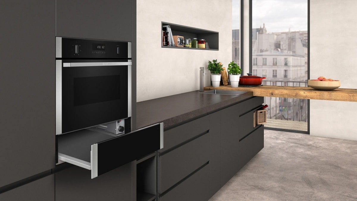 Neff - N1AHA01N0B Warming Drawer - Black - Image 3