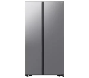 91cm  Frost Free American Fridge Freezer - Silver