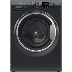 Hotpoint NSWM864CBSUKN Black 8kg Freestanding Washing Machine-Black