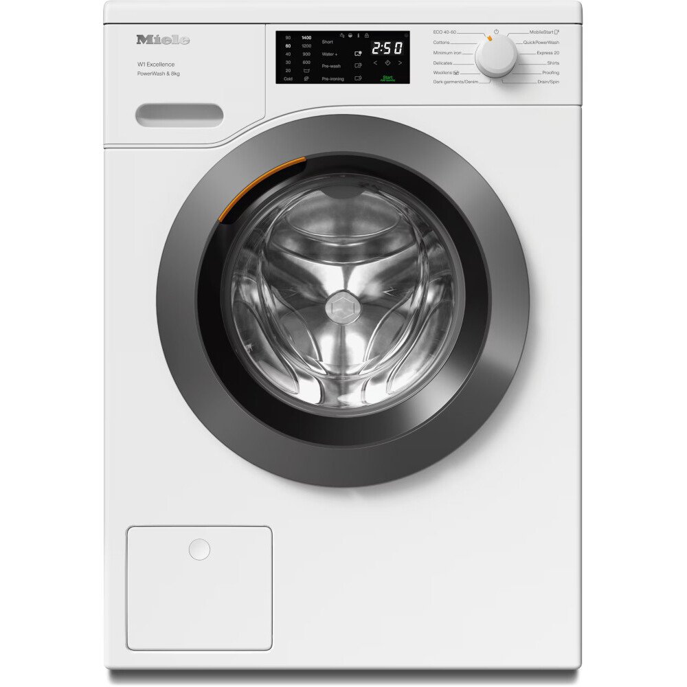 WEB365 WCS 8kg 1400 Spin Washing Machine - Lotus White