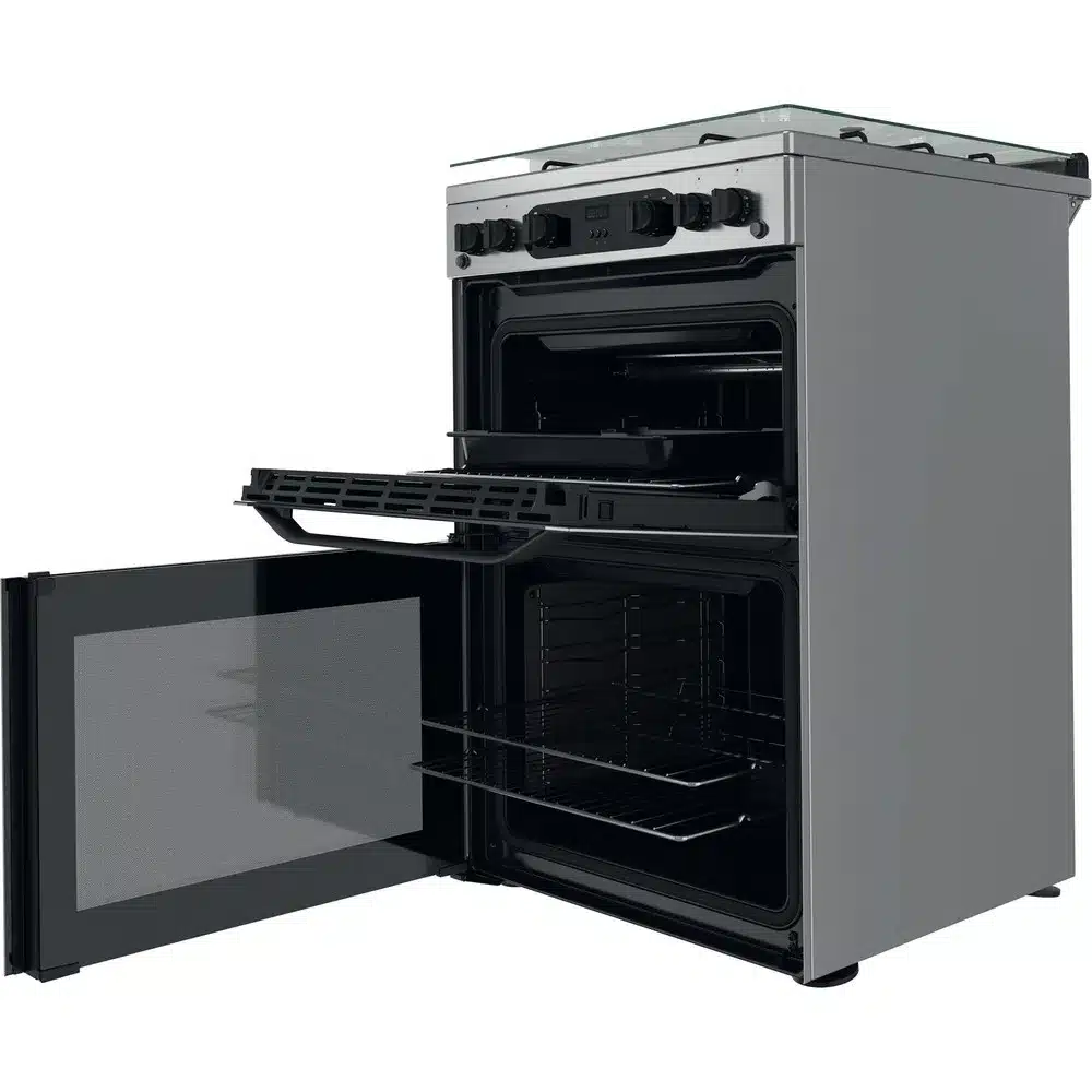 Hotpoint HDM67G0CCXUK 60cm Double Gas Cooker - Image 4