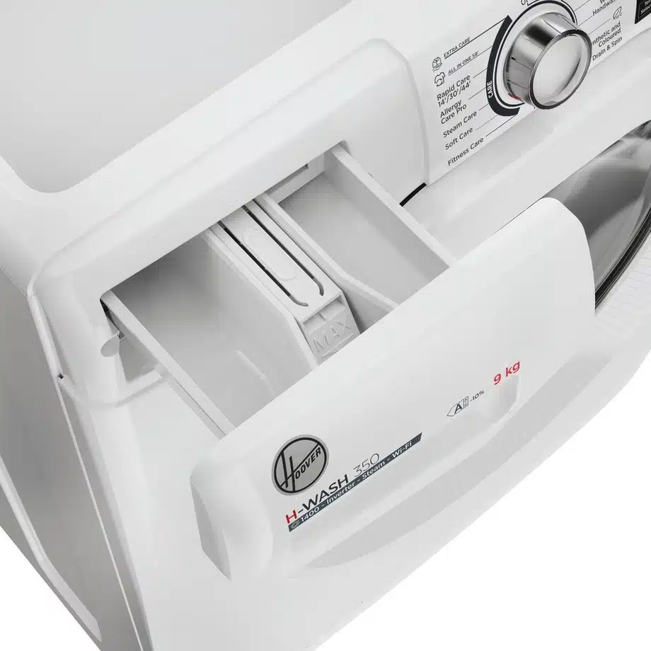 9kg 1400 Spin Washing Machine - White - Image 6