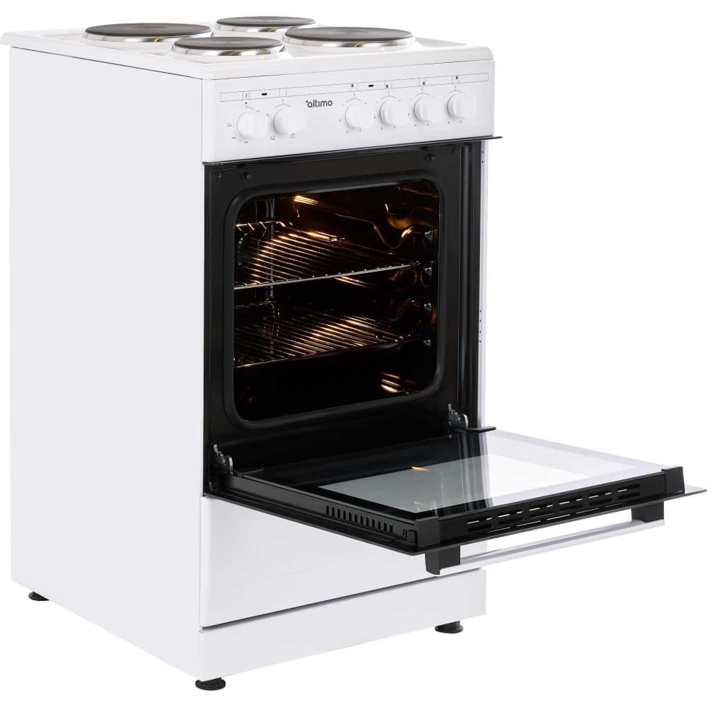 Altimo - CESS502W 50cm Electric Single Cavity Cooker - White - Image 2