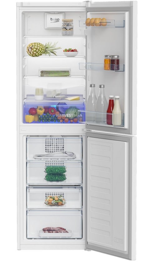 54cm 50/50 Frost Free Fridge Freezer - White - Image 2