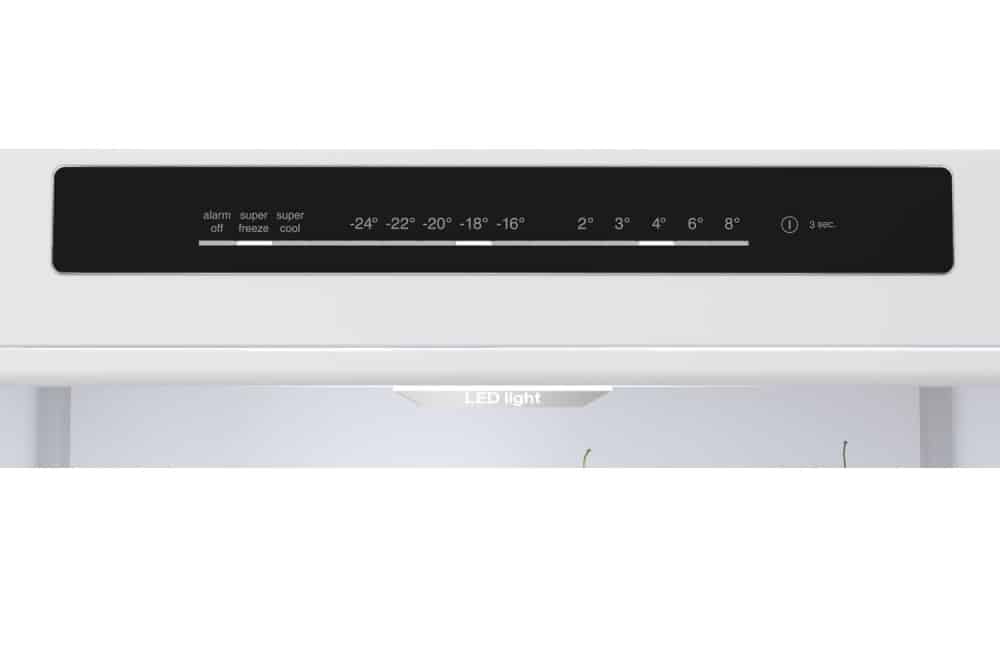 60cm 70/30 Total No Frost Fridge Freezer - Stainless Steel Look - Image 3