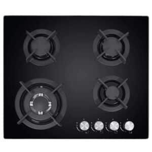 CATA UBGHJ607 60Cm Gas On Glass Hob - Black