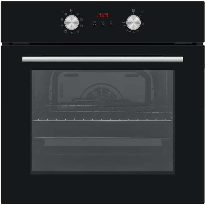 CATA UBO653BK 60cm Black True Fan 65L MF Oven With Programmer