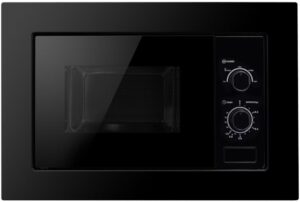 UBPBK20LC.1 60cm Black 20L Solo Microwave Rotary Controls