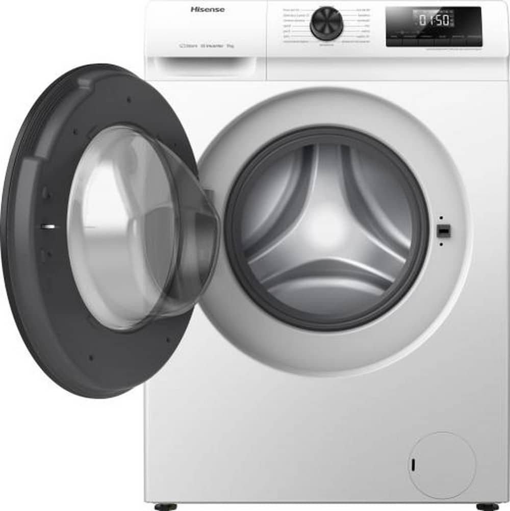 9kg 1400 Spin Washing Machine - White - Image 2
