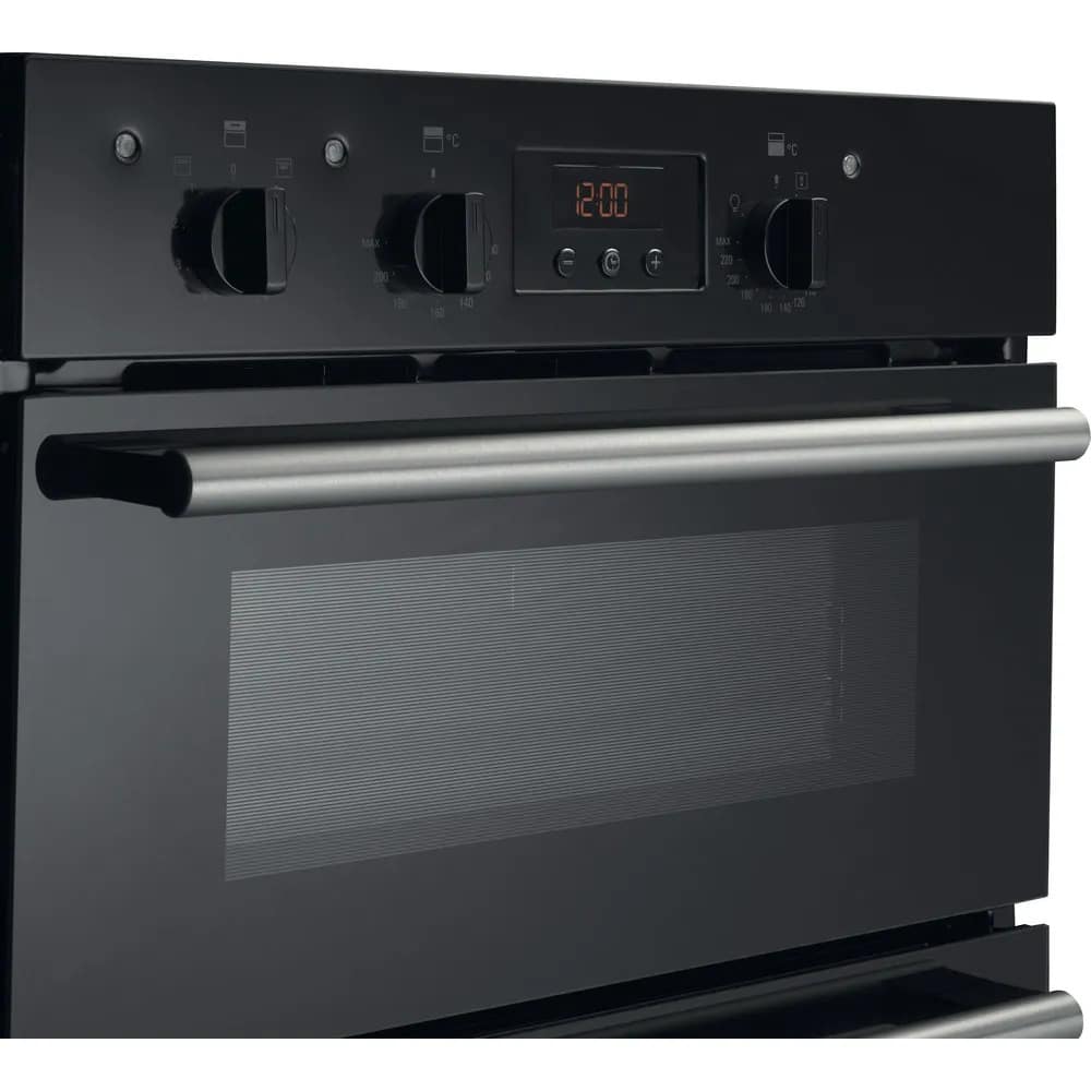 Hotpoint - DD2540BL Built-In Double Electric Oven - Black - Image 3