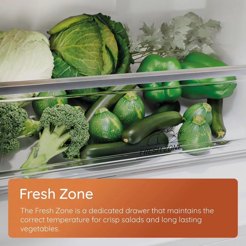 Hotpoint SH6A2QWRUK E Energy, 60cm, 167cm, 322L, Direct Cooling, Tall Larder, Active Fresh, Fresh Zo - Image 6