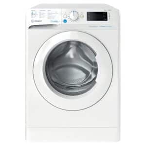 BWE101496XWVUK - Indesit 10kg 1400 Spin Push&Go Steam Washing Machine - White