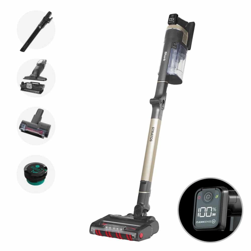 Stratos Cordless Stick Vacuum Cleaner - Pet Pro Model - 60 Minutes Run Time - Copper