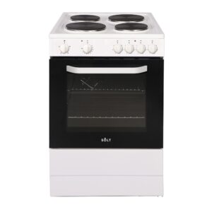 60cm Single Cavity Freestanding Electric Cooker - White