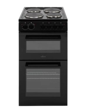 Willow WE50TSB 50Cm Twin Cavity Electric Cooker - Black