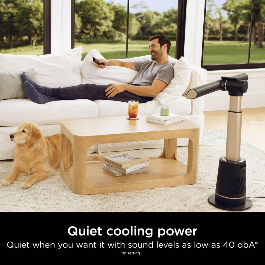 TurboBlade Multi-Directional Cooling Fan - Charcoal Beat Brass - Image 12