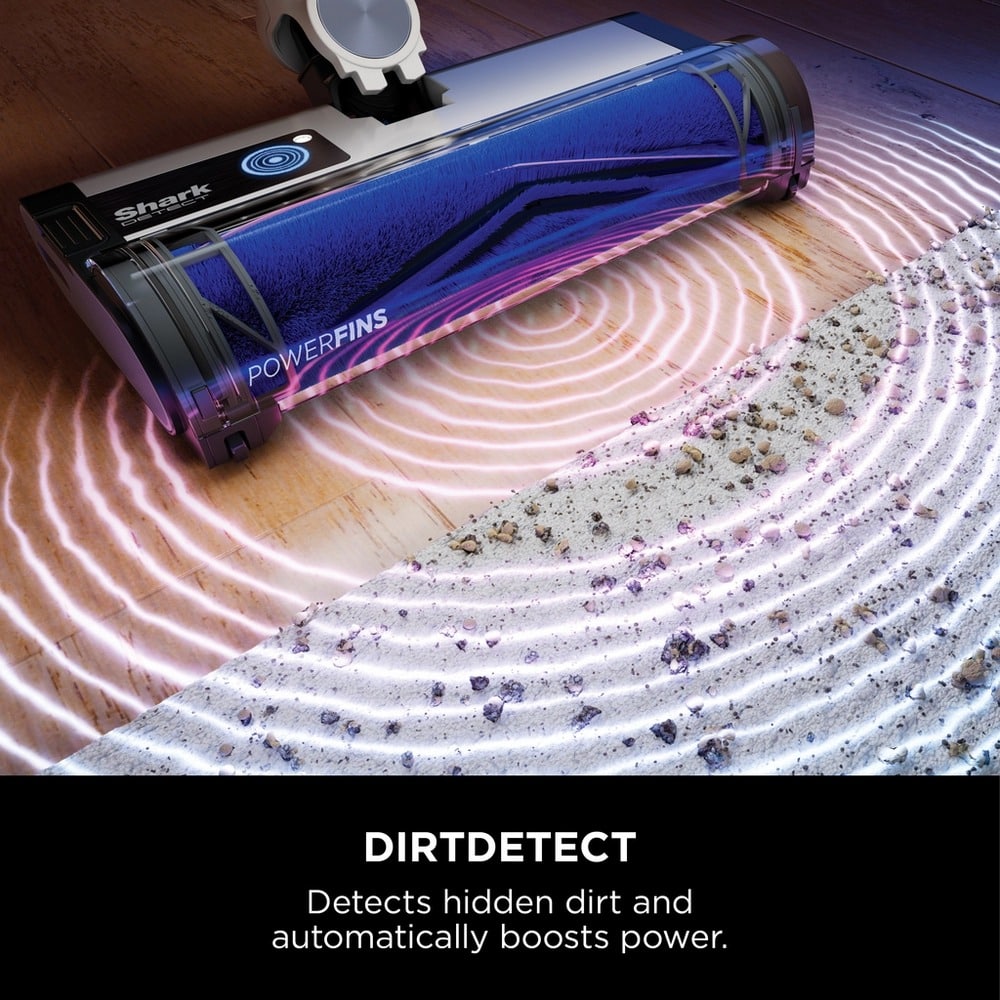 Detect Clean & Empty Cordless Pet Vacuum Cleaner - 60 Minutes Run Time - White - Image 2