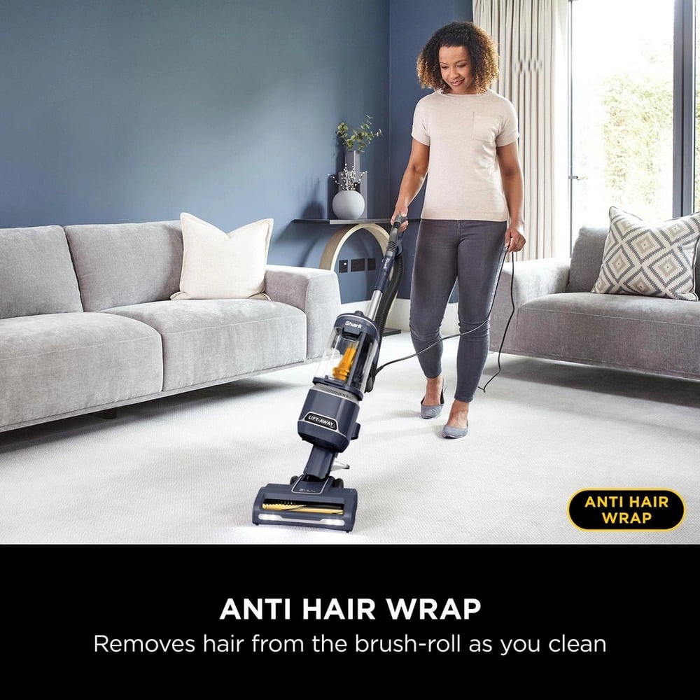 Anti Hair Wrap Upright Vacuum Cleaner with Lift-Away - Royal Grey - Image 2