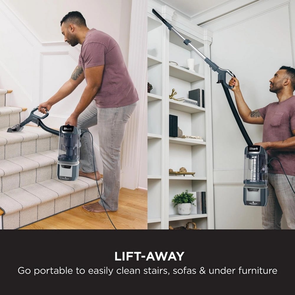 Anti Hair Wrap Plus Upright Pet Vacuum with Lift-Away - Smoky Grey - Image 4