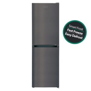 175cm High 50/50 Low   Frost Fridge Freezer Dark Inox