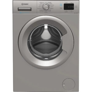 Freestanding front loading washing machine -9kg 14-00 Spin Silver