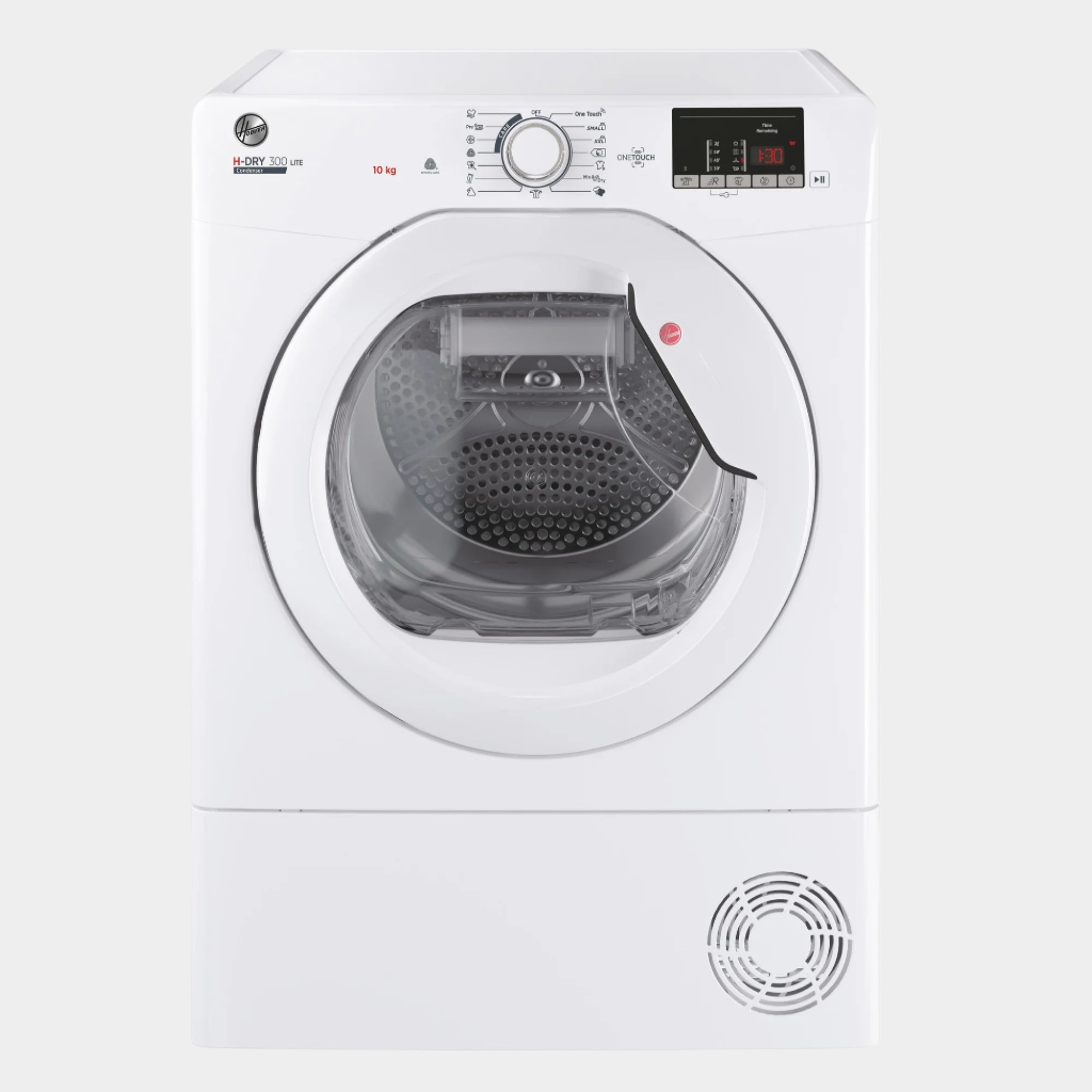 H-Dry 300 HLE C10DE-80 10kg Condenser Tumble Dryer - White