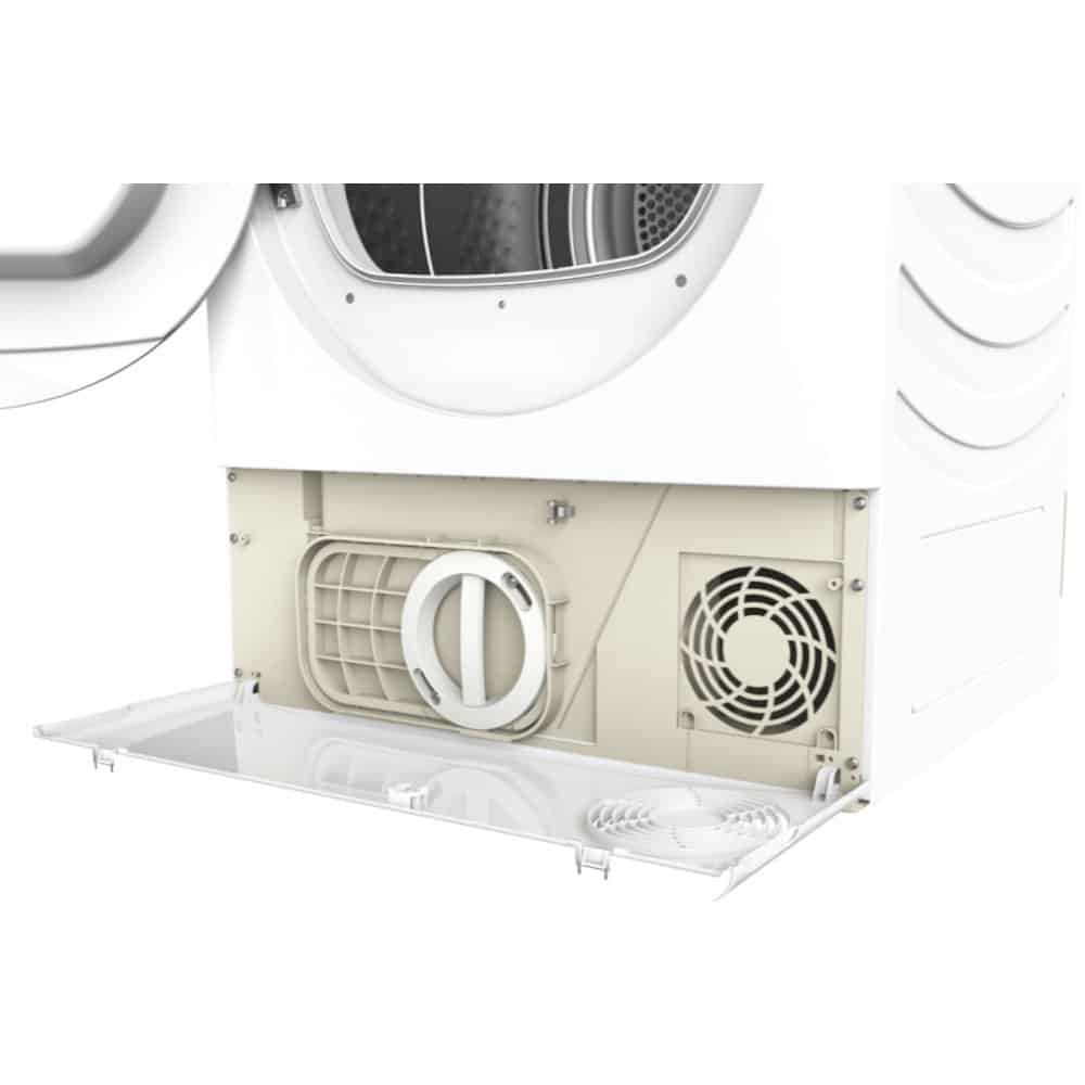 H-Dry 300 HLE H8A1LE-80 8kg Heat Pump Tumble Dryer - White - Image 3