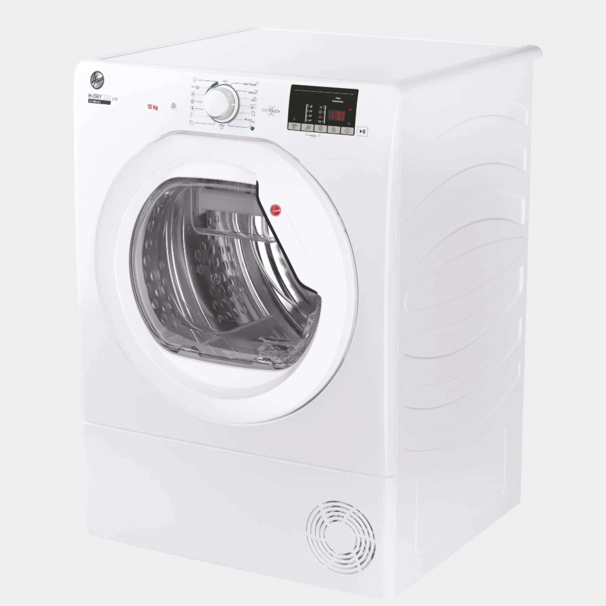 H-Dry 300 HLE C10DE-80 10kg Condenser Tumble Dryer - White - Image 4