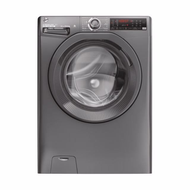 H-Wash 350, 9+6kg 1400rpm Washer Dryer, Graphite, WiFi