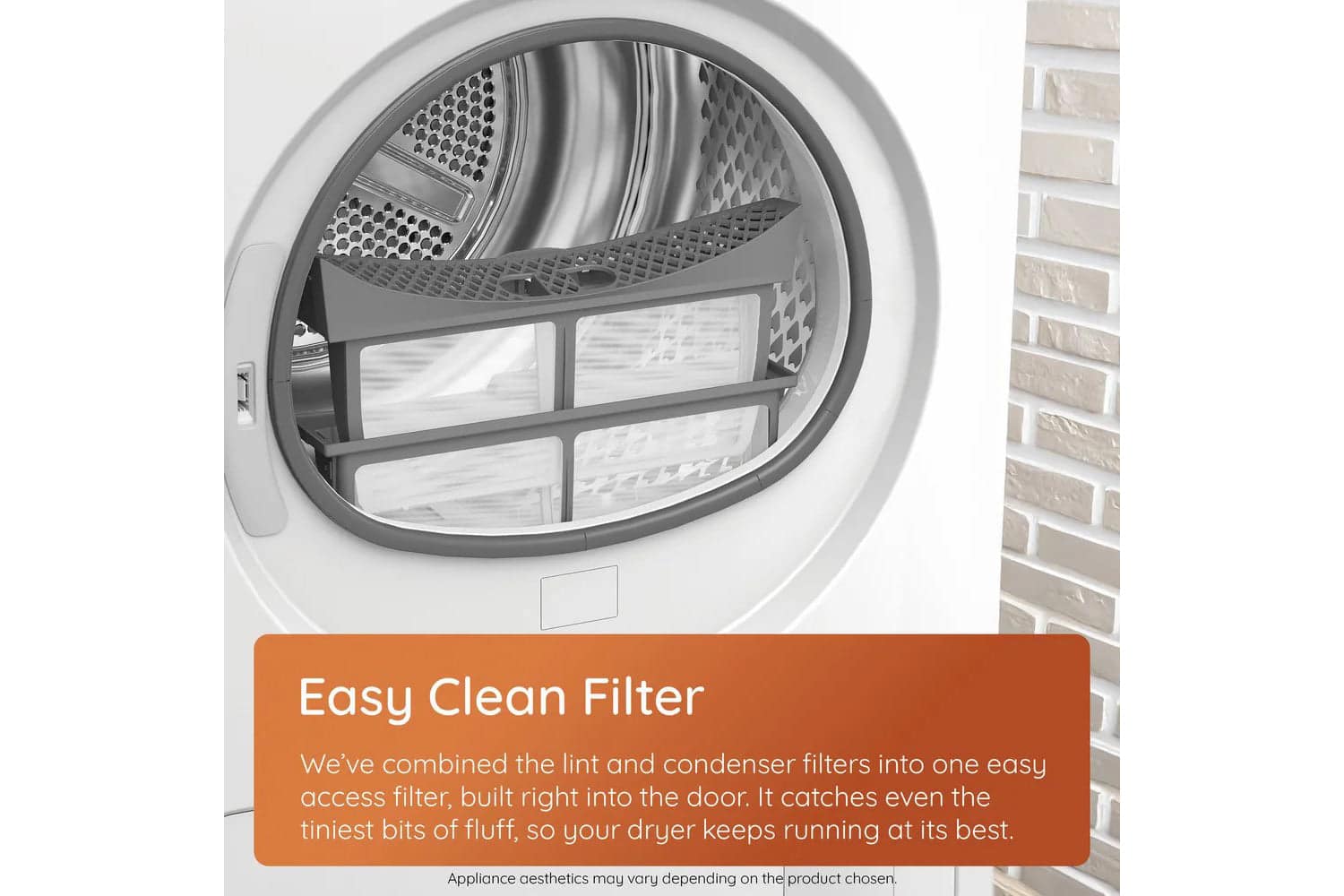 Fabric Care 9KG - 60cm Heat Pump Tumble Dryer with HomeWhiz White - Image 5